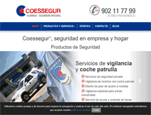 Tablet Screenshot of coessegur.com